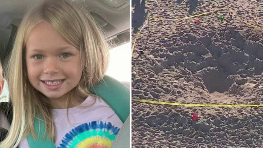 Girl Died In Sand Hole