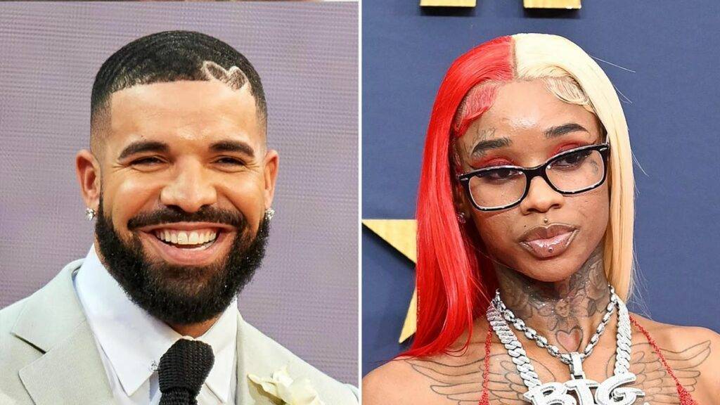 Drake and Sexy Red, Dating about