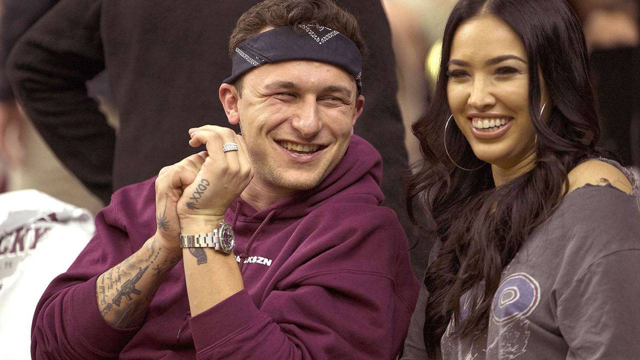 Johnny Manziel And Ex Wife Breana Tiesi