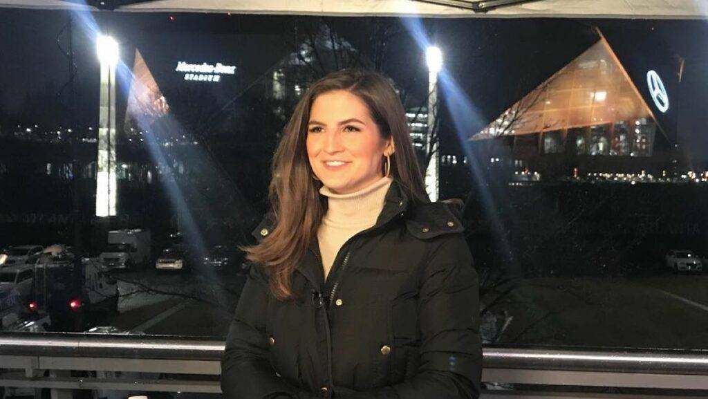 An American journalist Kaitlan Collins