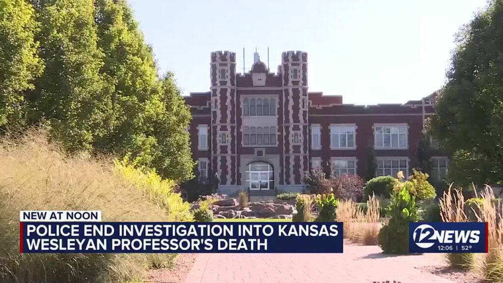 Kansas Wesleyan Professor Death