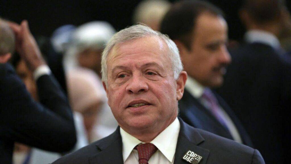 King of Jordan Abdullah II of Jordan
