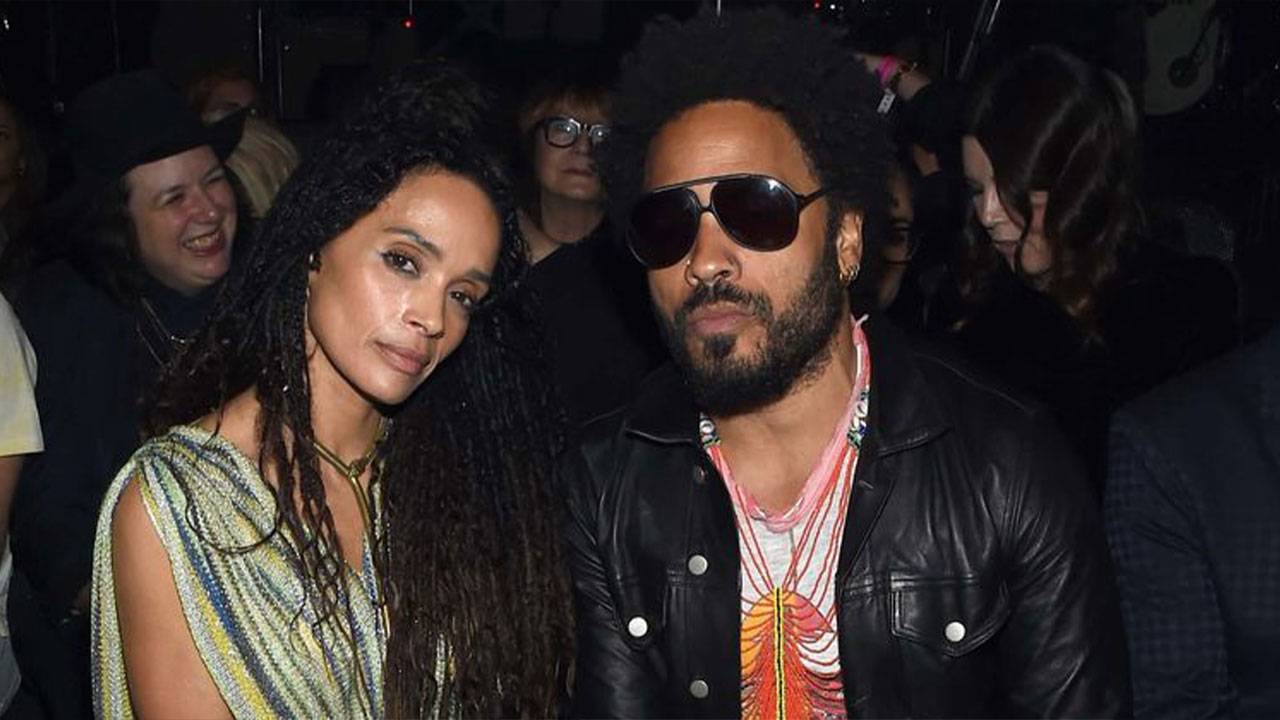 Lenny Kravitz And Wife Lisa Bonet