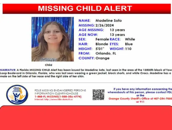 Madeline Sophia Soto Found Update Search Continues Amber Alert Issued