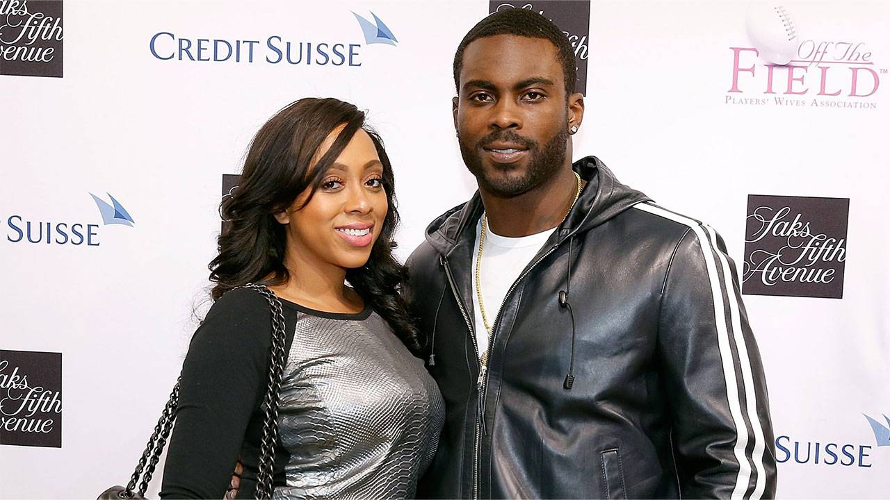 Michael Vick Andwife Kijafa Vick