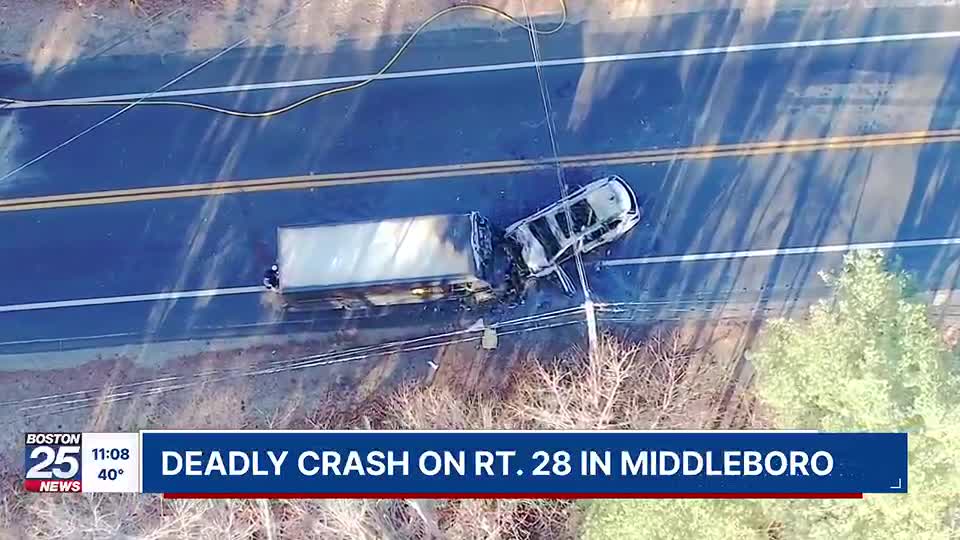 Middleboro MA Car Accident Today Woman Killed in Middleborough