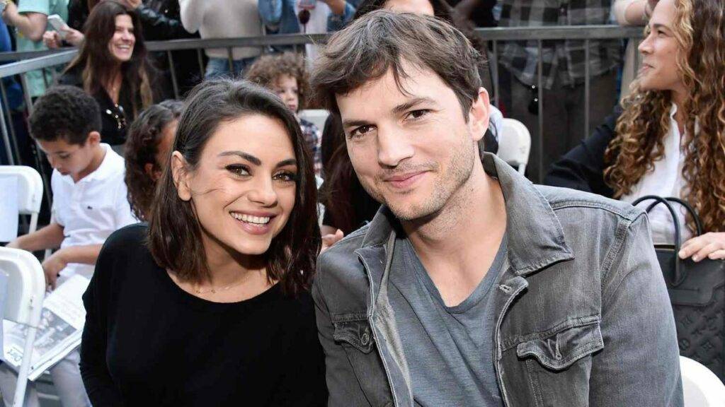 Mila Kunis with Ashton Kutcher