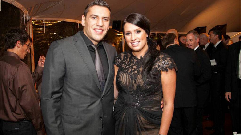Milan Lucic And Wife Brittany Carnegie