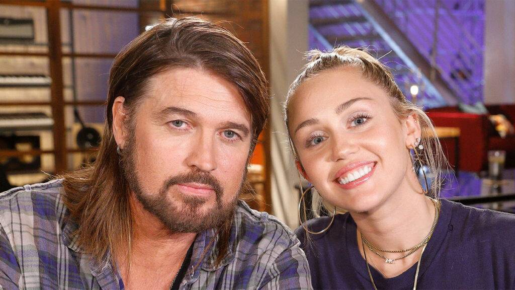 Miley Cyrus And Billy Ray Cyrus