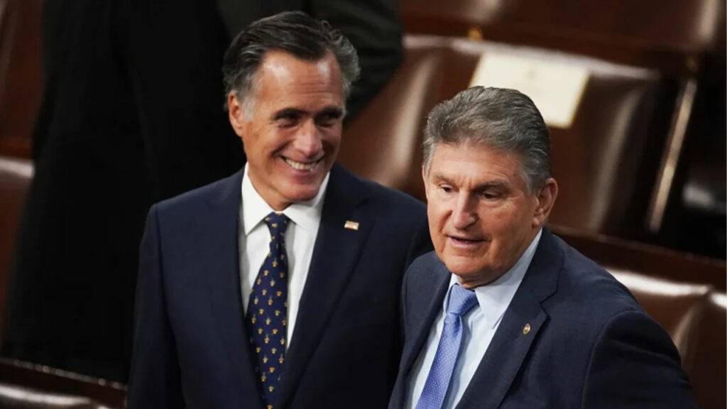 Mitt Romney And Joe Manchin