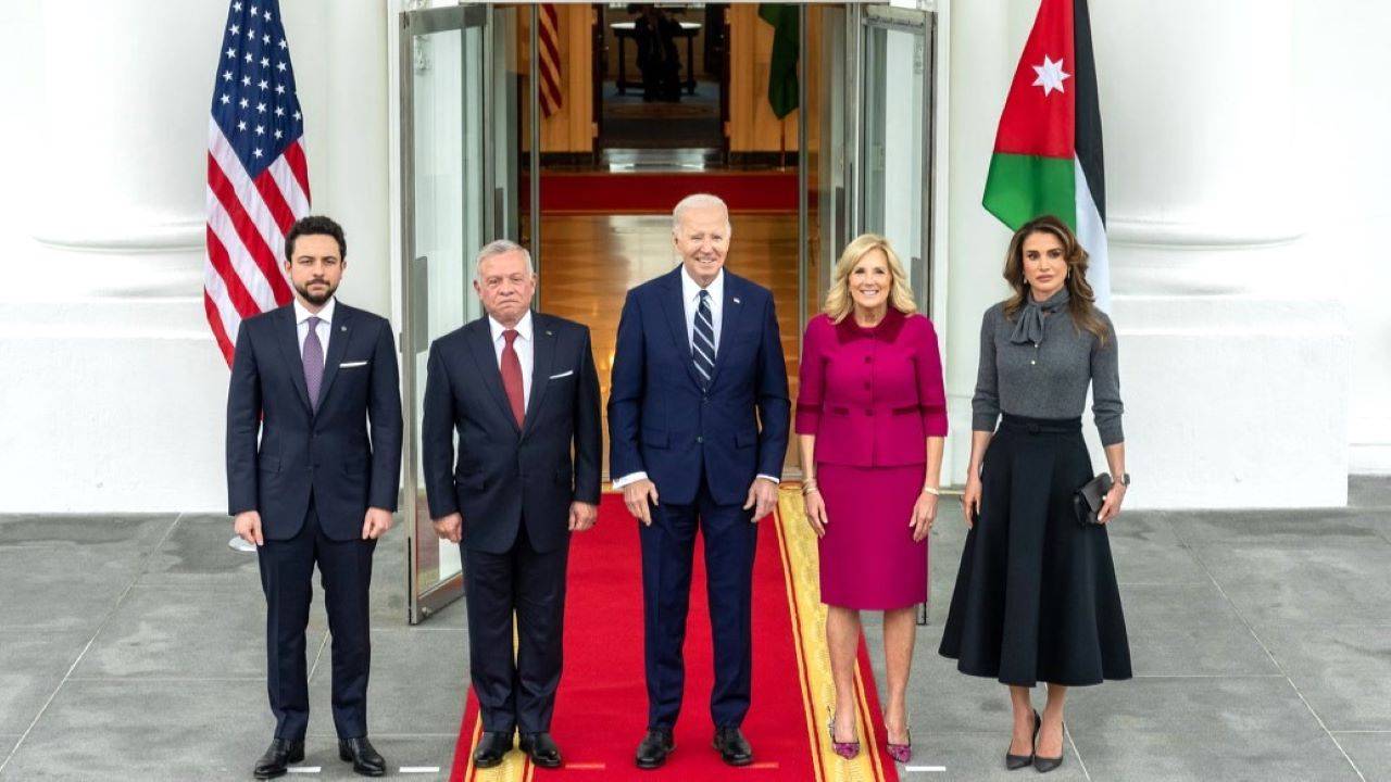 President Biden Welcomes King And Queen Of Jordan