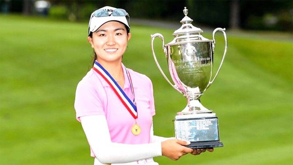 American professional golfer Rose Zhang