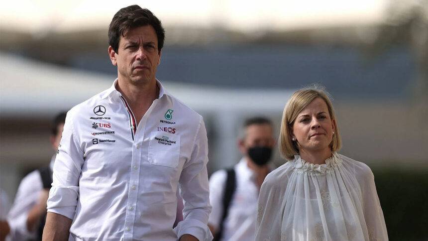 Toto Wolff And Wife Susie Wolff