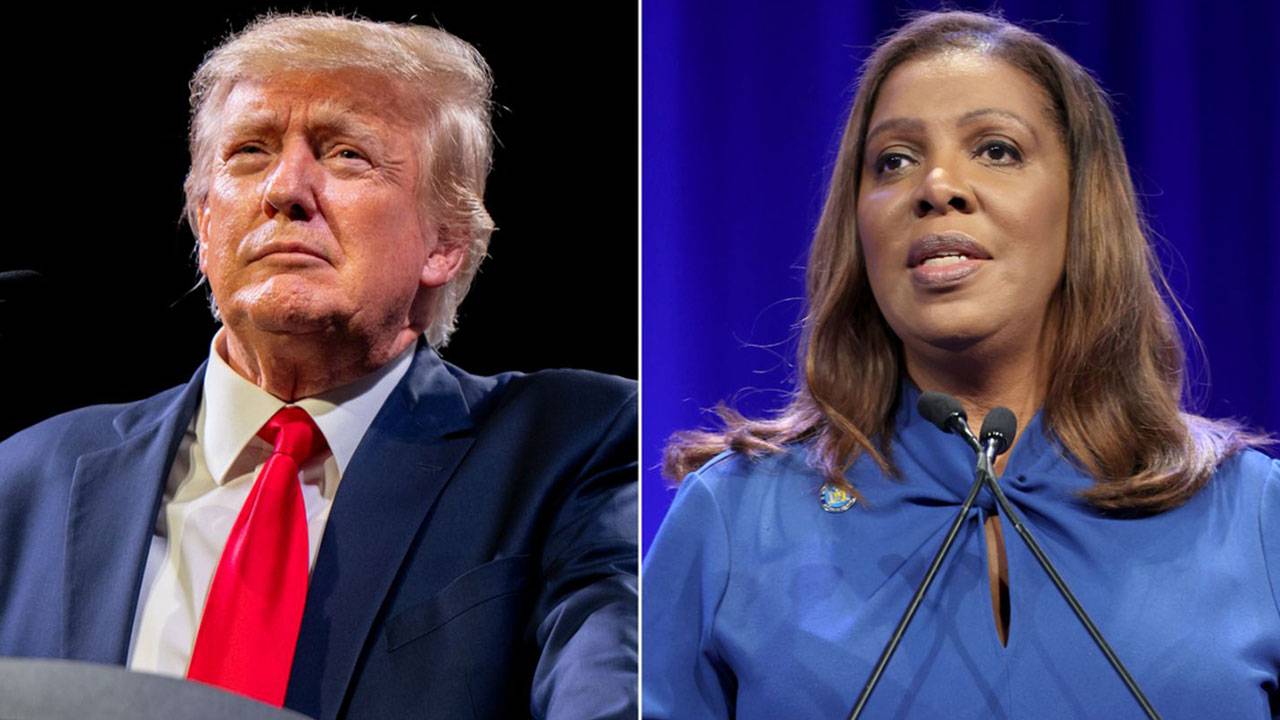 Trump And Letitia James