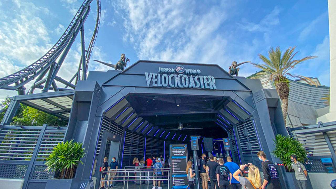 Velocicoaster Universal Orlando Studios