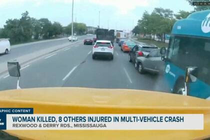 Woman Killed After Hit By Multi Vehicles