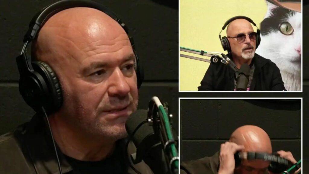Dana White And Howie Mandel On Podcast