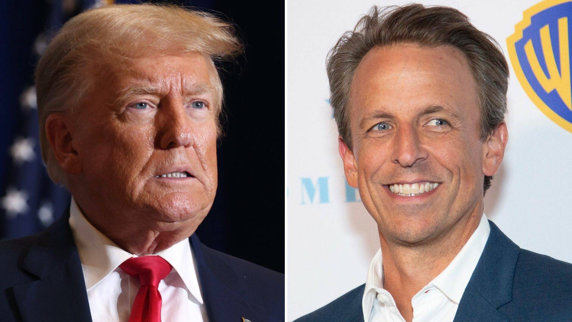 Seth Meyers Closer Look At Trump: Seth Meyers And Donald Trump ON ...