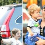 Mila Kunis And Ashton Kutchers Rare Photos With Their 2 Kids
