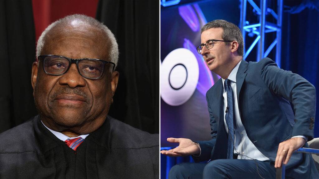 Clarence Thomas and John Oliver, Offer to pay $1m 