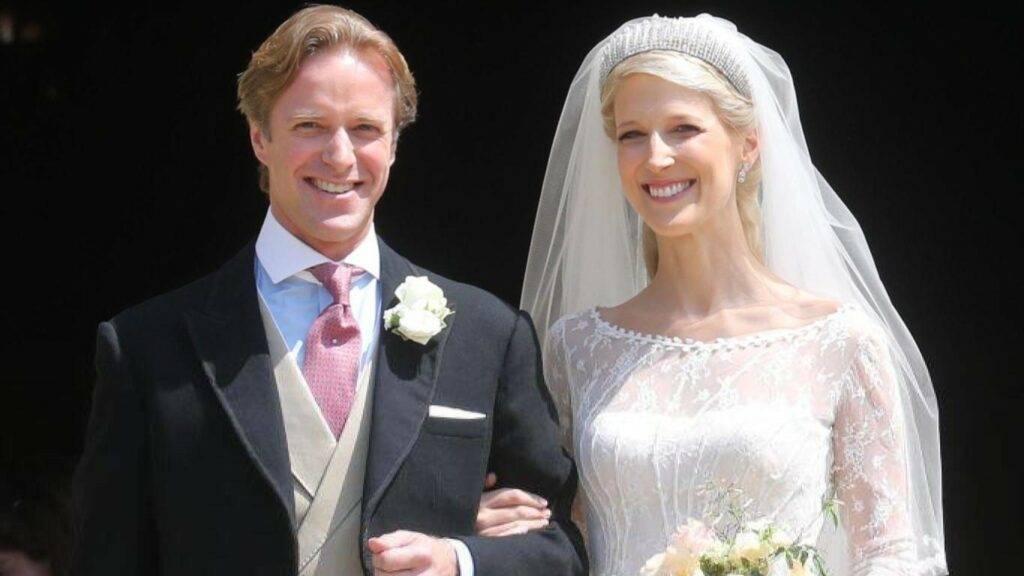 Newlyweds Mr Thomas Kingston and Lady Gabriella Windsor, Photo