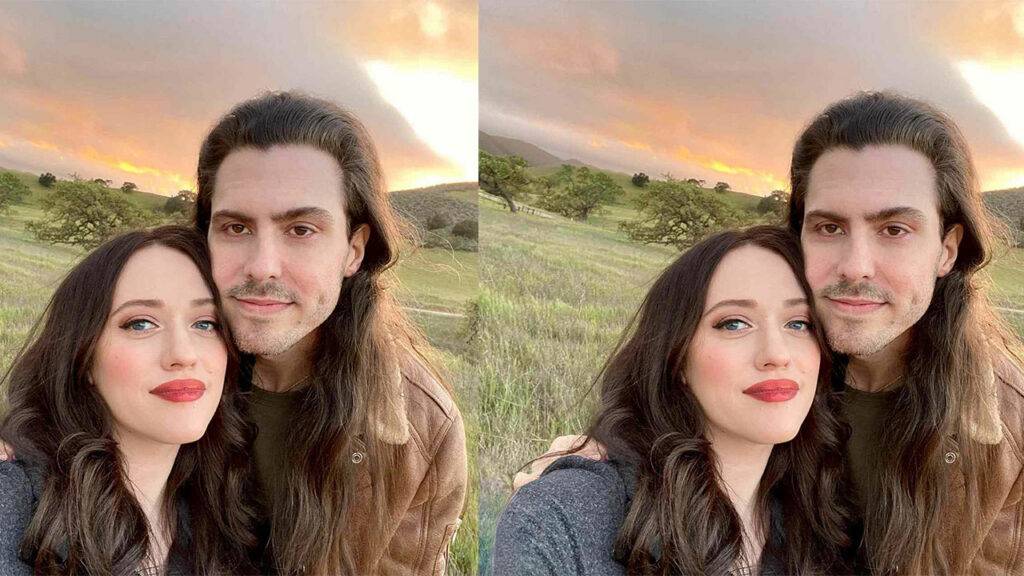 Kat Dennings And Her Husband Andrew W.k